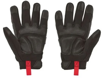 Gebol Uni Fit Comfort Guanti Da Lavoro In Pelle Di Capra – Taglia M, Con Elastico E Velcro, Traspiranti