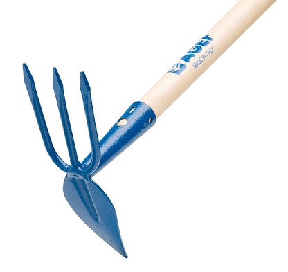 3PZ ZAPPINO CUORE CON TRIDENTE CON MANICO LEGNO CM.6,5X29 - 6