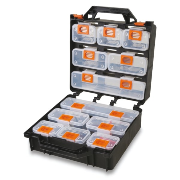 Feldherr Valigetta Minimo Per Miniature - Custodia In EVA Con Schiuma 3 Scomparti Per Warhammer, D&D, Accessori