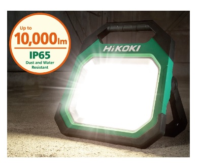 Lampada Da Lavoro LED Per Batterie Metabo 18V - Ampia Superficie Luminosa, Alloggiamento In Lega Di Zinco, Per Interni Ed Esterni