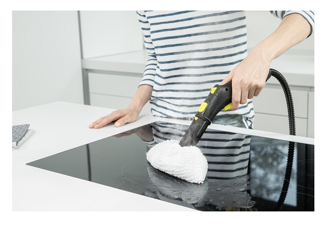 Set Di 10 Accessori Per Pulitore A Vapore Kärcher EasyFix: 4 Panni Pavimento, 2 Panni Abrasivi, 2 Panni Per Ugello Manuale E 2 Spazzole Rotonde. Compatibile Con SC 2, 3, 4, 5.