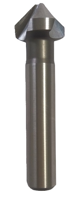 Fresa Per Svasare E Sbavare KS Tools 336.0145 - HSS Co 8%, Angolo 120°, Gambo 8,3 Mm, Per Lavorazioni Di Precisione