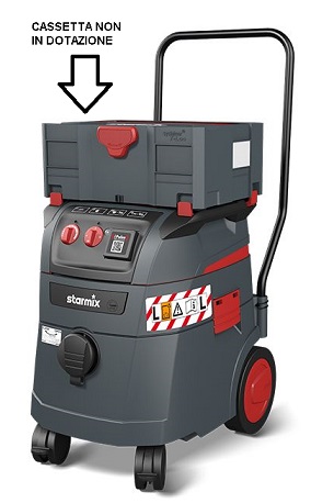 Aspirapolvere Starmix IPULSE 35 L - Modello Basic, Potente E Compatto