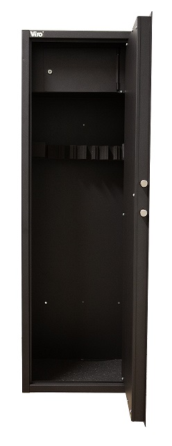 Armadio Per Fucili 10 Posti Utilia - Acciaio Epossidico - Serratura Doppia Mappa - Certificato A Norma - Foto 2