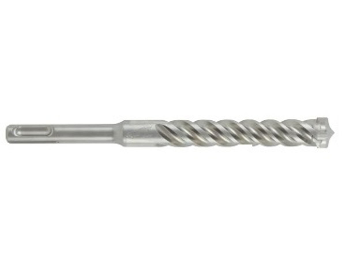 Set Da 5 Punte SDS-plus 4 Taglienti Da 465 Mm - Misure 8, 10, 12, 14, 16 Mm - Alta Qualità Per Calcestruzzo E Pietra - Made In Germany