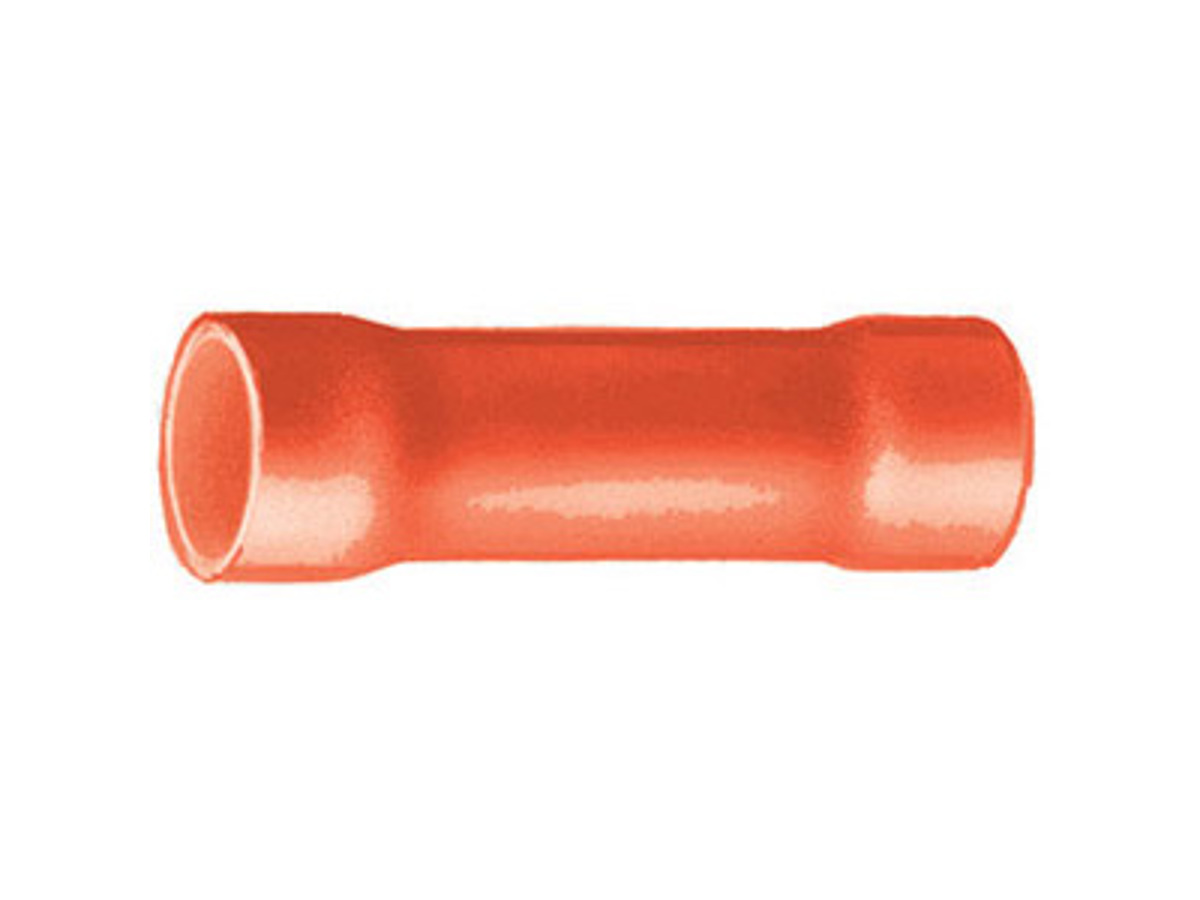 Cembre 50 Capicorda In Rame Da 35 Mm² Isolati Rossi – Lunghi 25 Mm – PKD35025