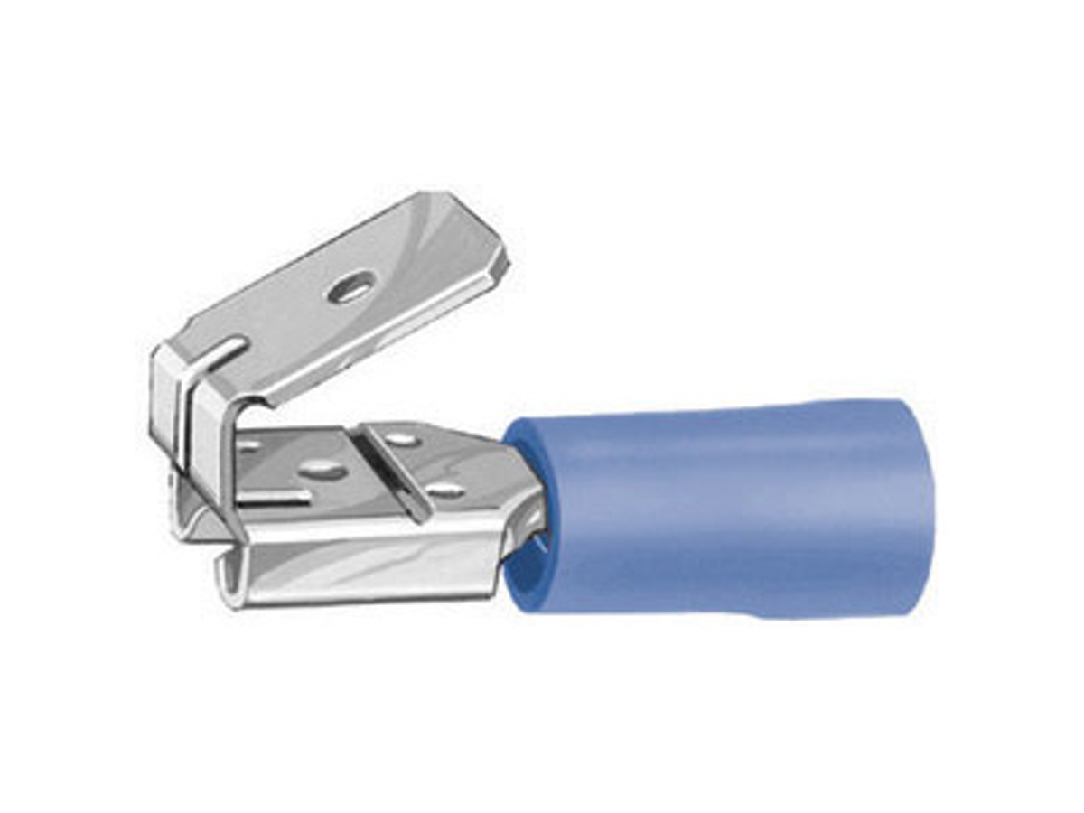 50 Terminali Spina A Scatto Non Isolati 16-14 AWG .156 - 25 Maschio E 25 Femmina MOLEX Made In USA - Foto 2