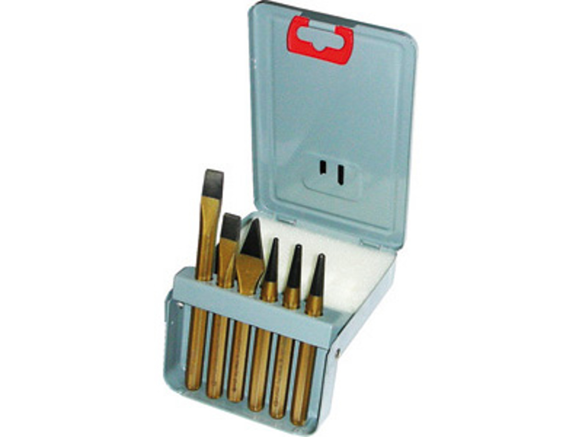 Assortimento Scalpelli E Punzoni USAG - 6 Pezzi Per Lavori Di Meccanica E Fai Da Te - Foto 10