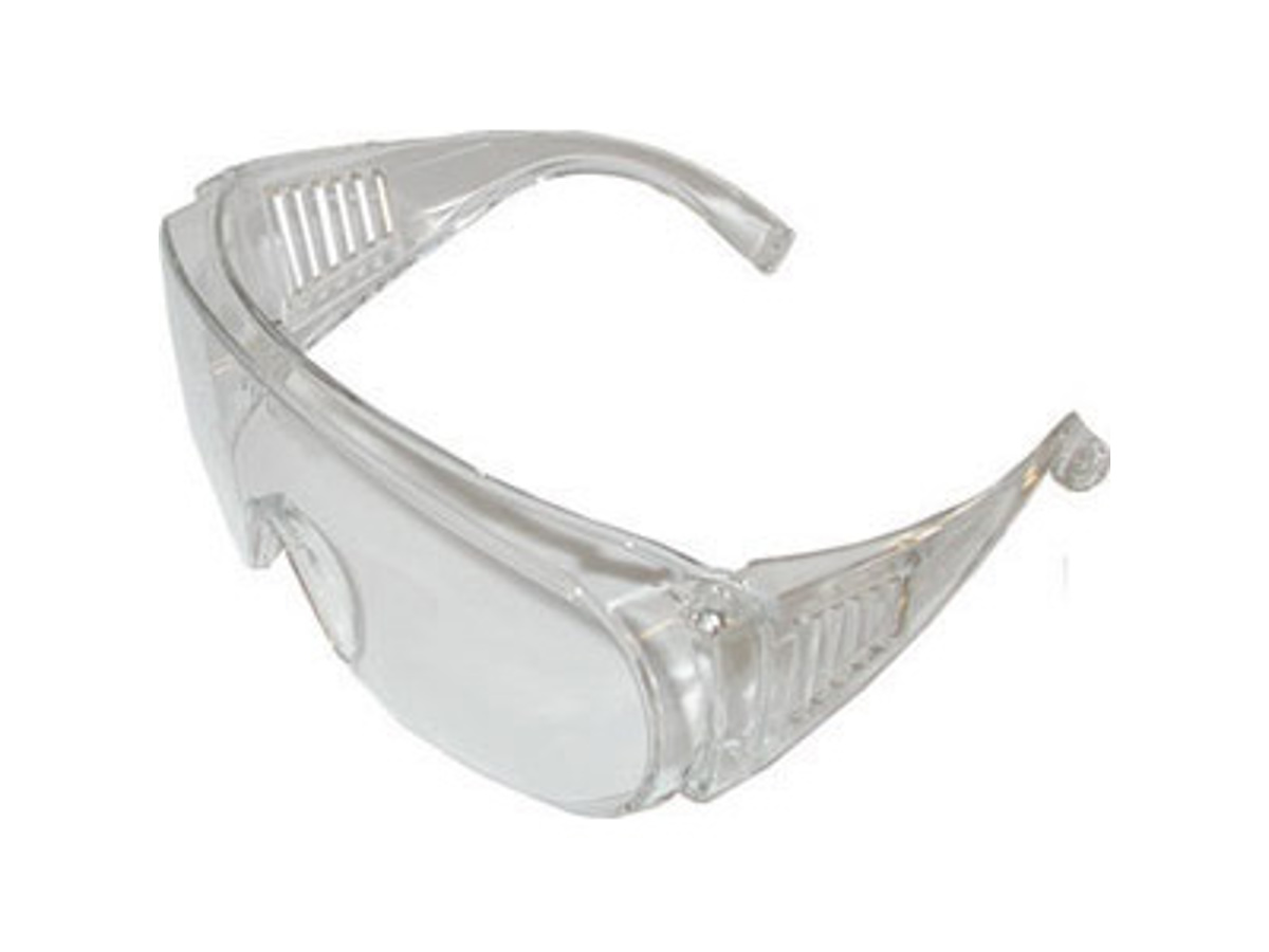 Occhiali Di Protezione UV Con Lenti Trasparenti - Per Lavoro, Sport E Fai-da-te - Foto 6