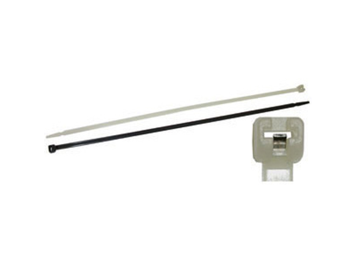 FASCETTE DI CABLAGGIO IN NYLON IN ASSORTIMENTO COLORE BIANCO - Sicutool