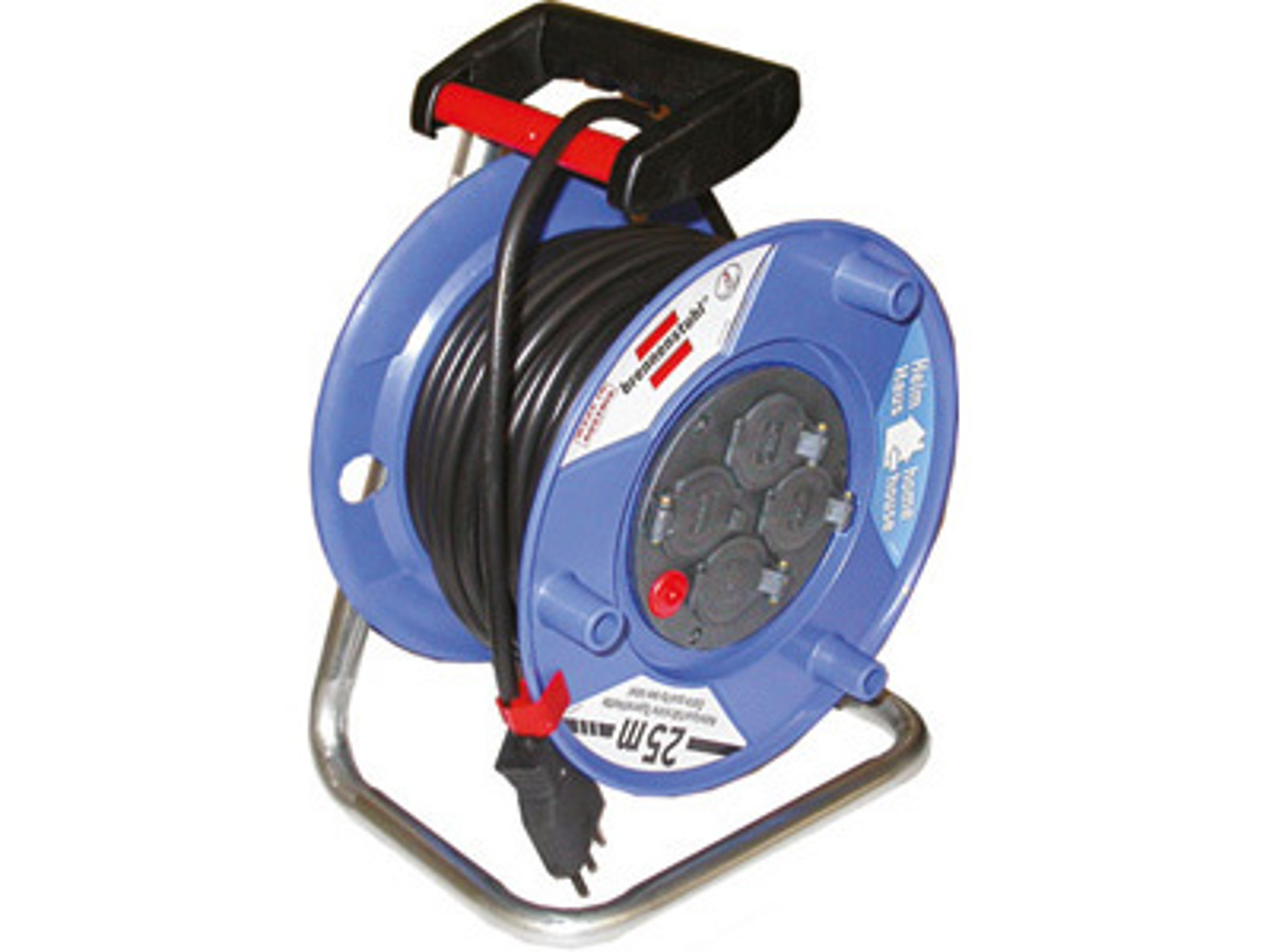 Ex-Pro Tamburo Vuoto Avvolgicavo A 2 Moduli, Supporto - Foto 9