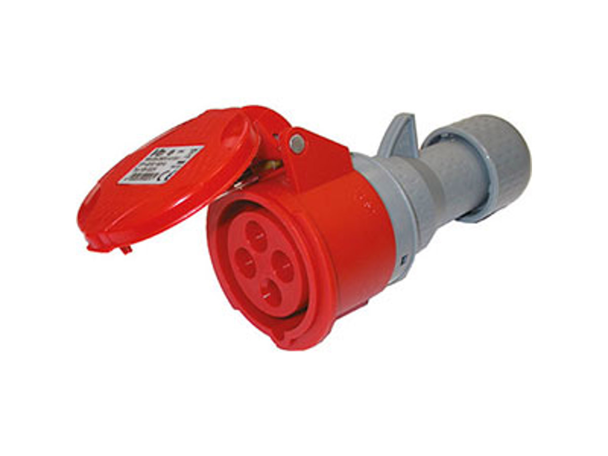 Spine E Prese Industriali Knightsbridge 16A 32A 110-415V IP44 Colori