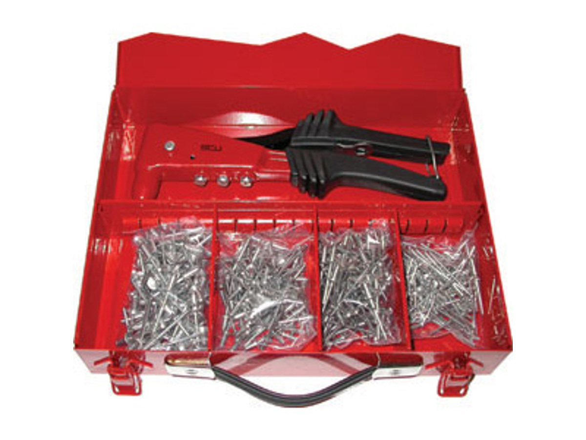 ASSORTIMENTO RIVETTI CON ATTREZZI - Il Cassettone Selleria