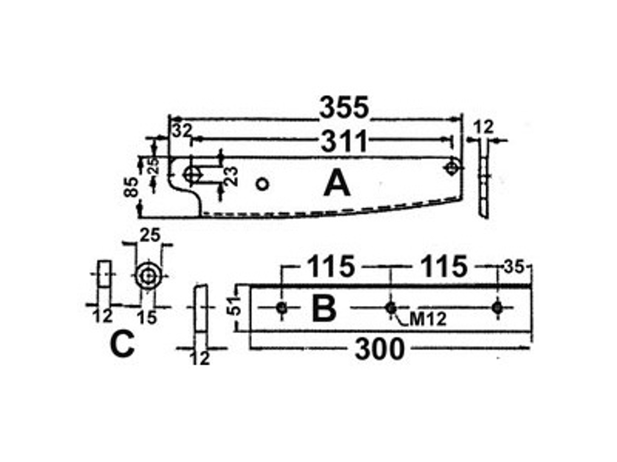 Singer Catania - Coltello, Lama Superiore E Inferiore Per Tagliacuci Tagliacuce Overlock Bernina 006D,007D,008D,009D,700D,800D,1100DA,1150MDA, 1200DA,1200MDA,1300MDC,1300DA,2000DCE,2500DCE (Coppia - Foto 2