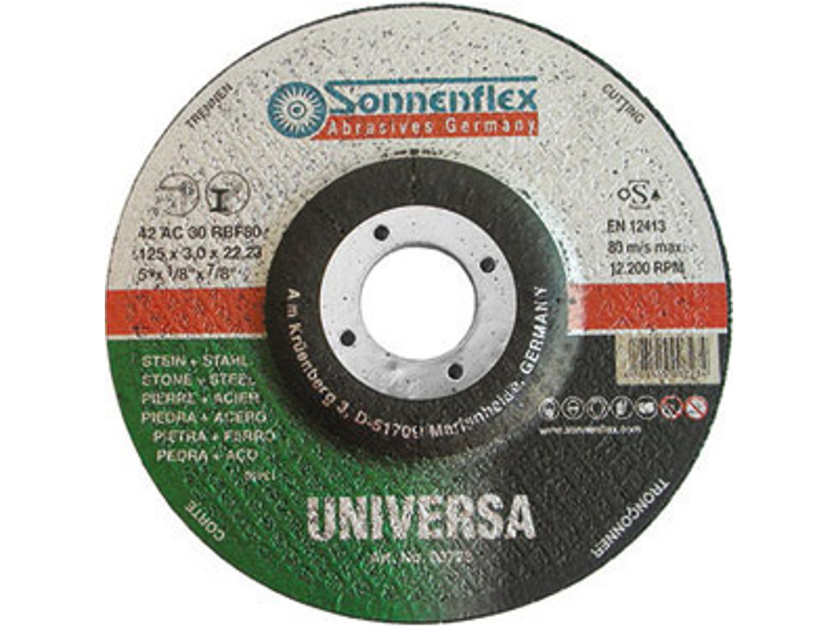 Mola A Centro Depresso Per Sbavatura Metalli Premium Ds A 24 N Sait Abrasivi - Foto 4