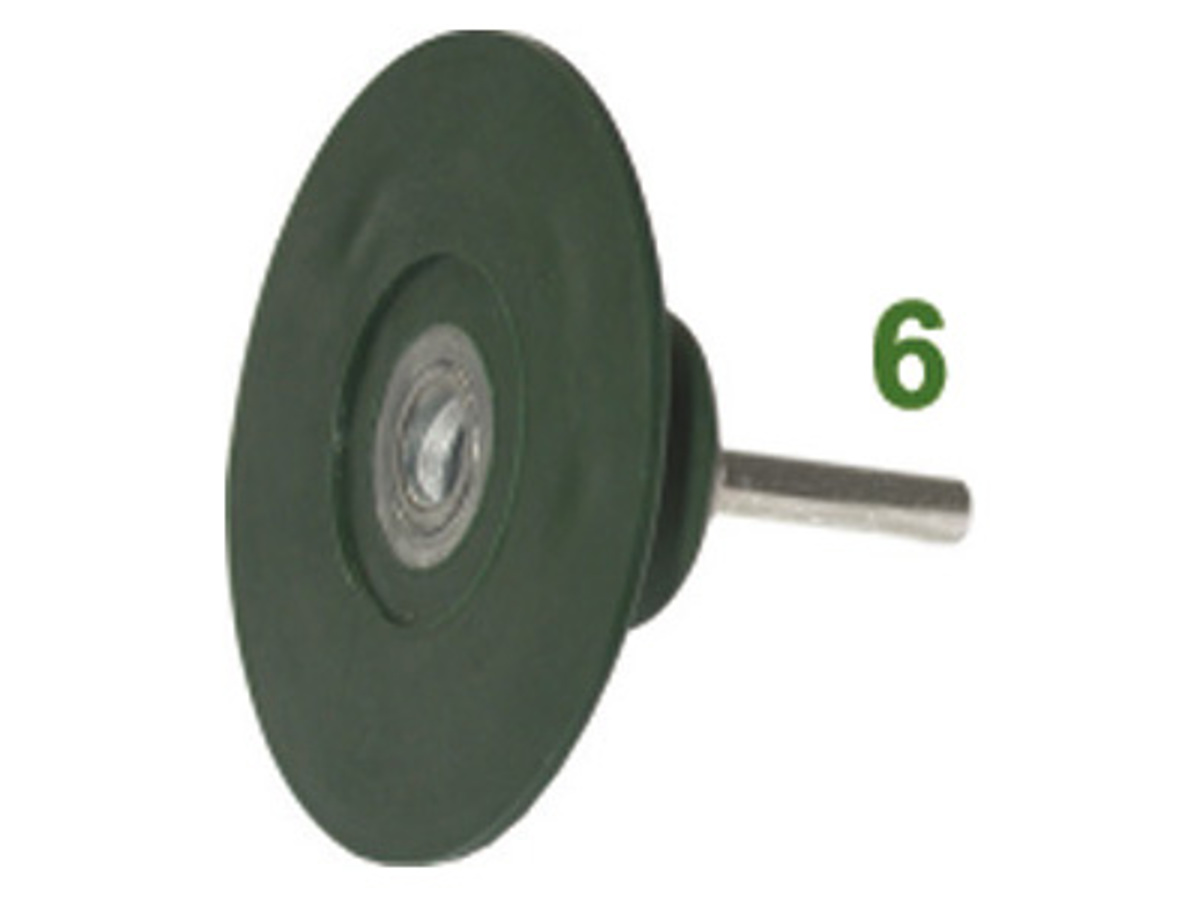 6 piastra di base in alluminio disco master giro per ruote abrasive piatte/Backer-Disc/Slant Cabber lucidatrice