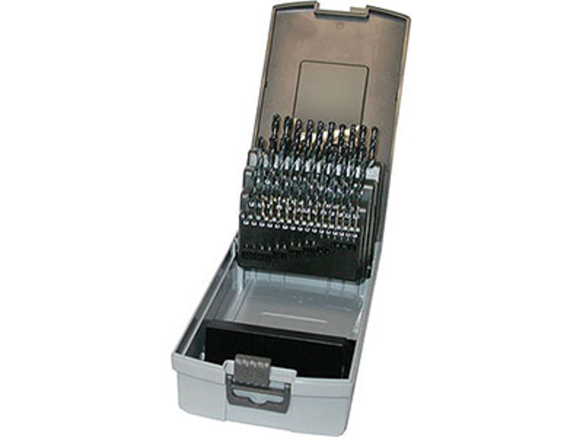 Set Di Punte HSS 8 Misure Da 14 A 25 Mm – Custodia In Legno, Ideali Per Metallo, Plastica E Legno, Per Hobbisti E Professionisti