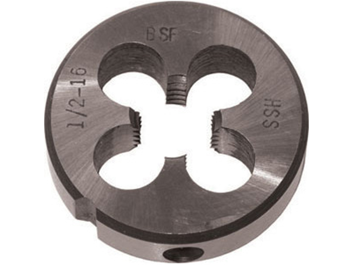 Filiera Metrica Fine M30 X 1,5 Mm HSS - Filettatura Destra, DIN 223, Per Acciai Fino A 800 N/mm² Filettatura Destra DIN 223