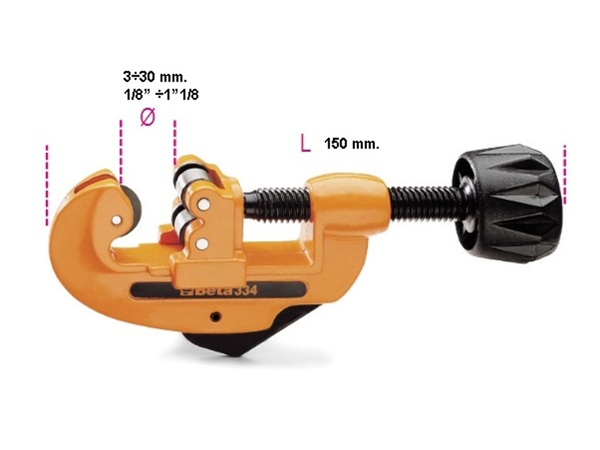 CCLIFE Tagliatubi Rame 2 Pz 3-22mm a 3-32mm Tagliatubi in Rame
