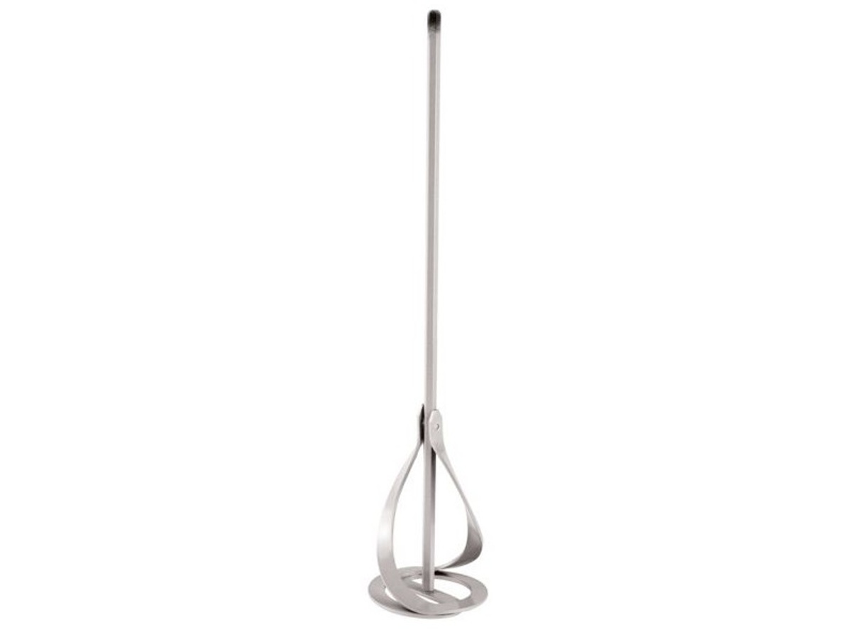Miscelatore A Frusta In Acciaio Zincato 80x400 Mm - Per Trapano Elettrico, Multicolore