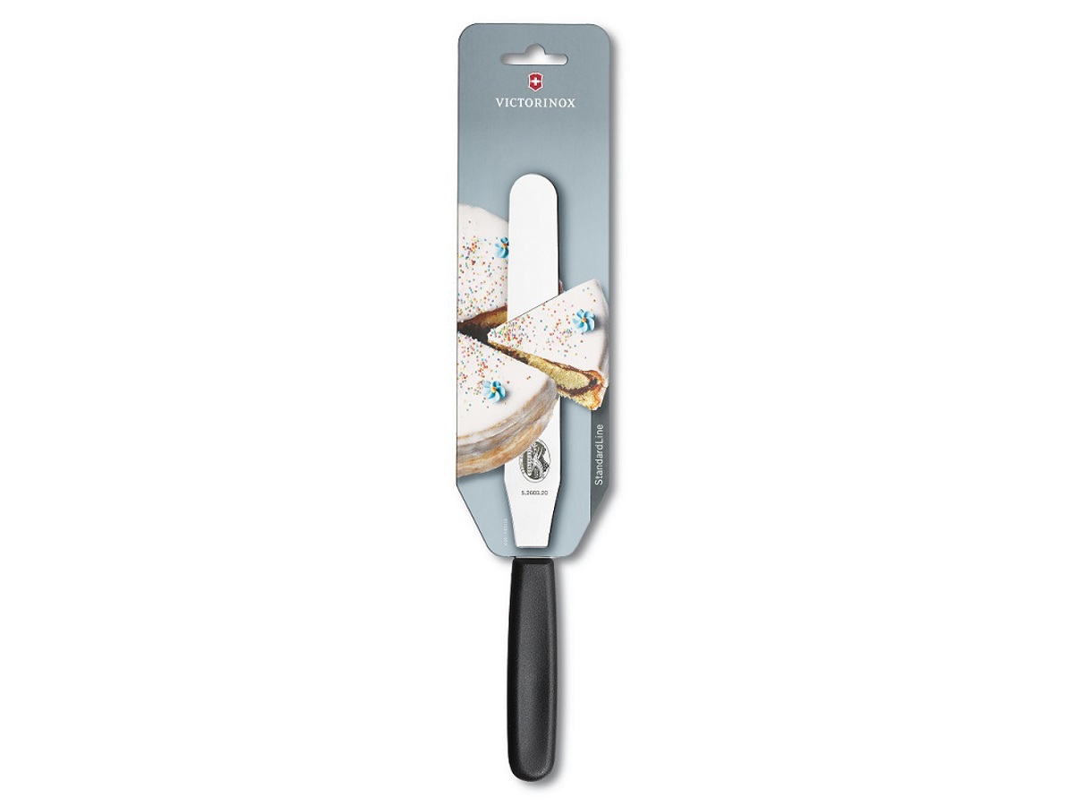 Global - GS27 - Spatola Curva forata 14cm. - Coltello Cucina