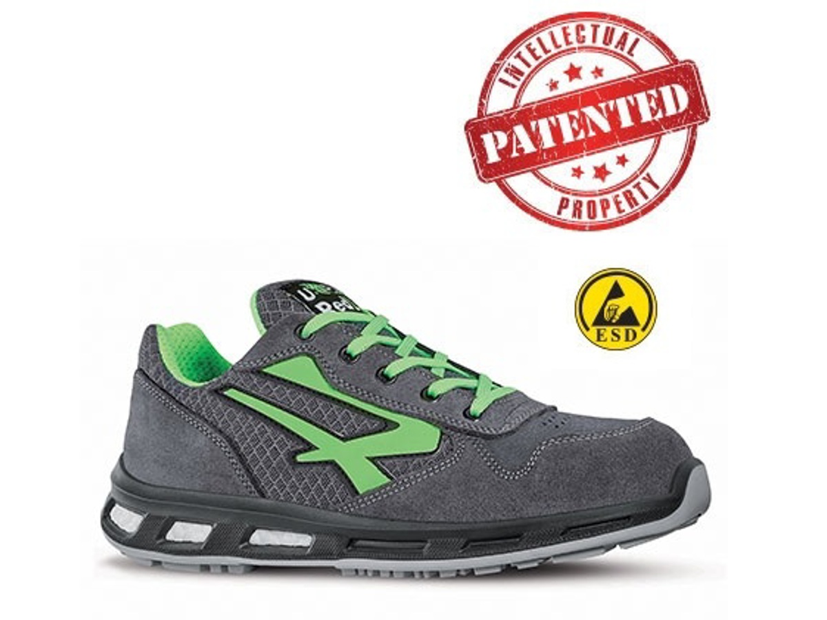 R-Win Scarpe di sicurezza Uomo Donna Plastica Cap Toe Low-Top Mid-Top Slip protettivo leggero Scarpe da lavoro Isolamento di sicurezza Sneakers, 76lt Nero, 36 2/3 EU