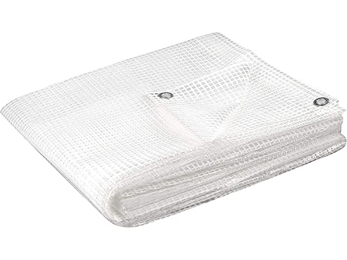 Lona Alta Qualità All'ingrosso 1000d Maglia In Pvc Trasparente Telone In Pvc Tra - Foto 11