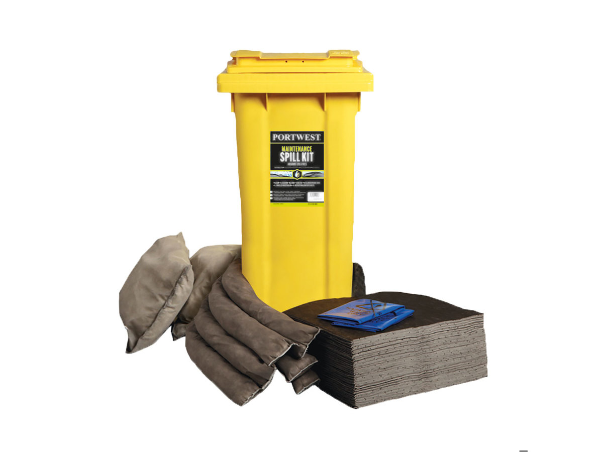 Kit Assorbente 10 Litri - Per Fuoriuscite Olio E Liquidi