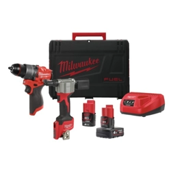 vendita online Kit m12™ trapano + rivettatrice 12v con valigetta Trapani a percussione Milwaukee