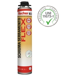 vendita online Schiuma serramenti pup flex Silicone e sigillante - Schiuma poliuretanica Fischer