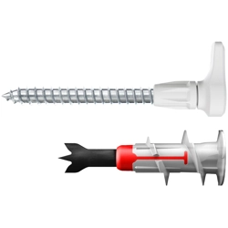 vendita online Ganci e occhioli easyhook con tassello per cartongesso duoblade Fissaggi per cappotti cartongesso lastre e soffitti Fischer