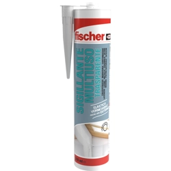 vendita online Sigillante acrilico elastico sa trasparente Silicone e sigillante - Schiuma poliuretanica Fischer