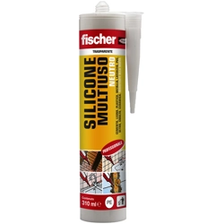 vendita online Silicone multiuso neutro sn Silicone e sigillante - Schiuma poliuretanica Fischer