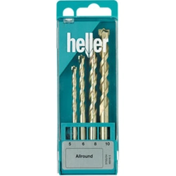 vendita online Assortimento di 4 punte art. 1334 g da mm 5-6-8-10 Punte per muri - Corone roditrici per muri - Attacchi ratio Sicutool