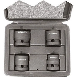 vendita online Serie di 4 bussole esagonali da mm 13-17-19-22, per art. 1714 gb  1/2" Accessori e componenti per aria compressa Pneutec