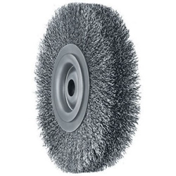 vendita online Spazzole acciaio inox a disco con foro centrale Spazzole Sicutool