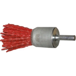 vendita online Spazzole in nylon abrasivo a pennello; att.cilindrico ø mm 6; gr 80 Spazzole Sicutool