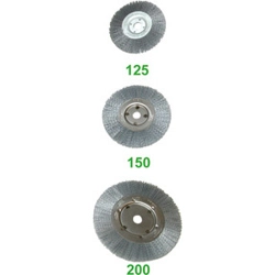 vendita online Spazzole in nylon abrasivo a disco con foro centrale; gr 180 Spazzole Sicutool