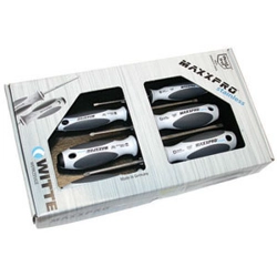 vendita online Assortimenti 6 giraviti inox linea maxxpro Giraviti Witte