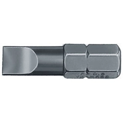 vendita online Bits con att. esagonale 1/4 din 3126 c 6,3 per avvitatori e trapani taglio diritto Bits - Inserti Sicutool