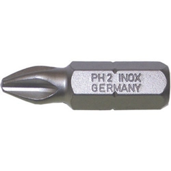 vendita online Bits con att. esagonale 1/4 din 3126 c 6,3 per avvitatori e trapani a croce phillips Bits - Inserti Witte