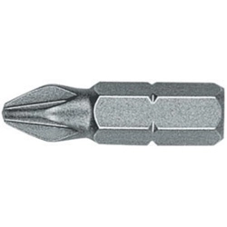 vendita online Bits con att. esagonale 1/4 din 3126 c 6,3 per avvitatori e trapani taglio a croce pozidriv Bits - Inserti Witte