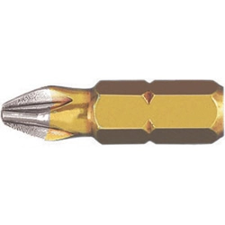 vendita online Bits con att. esagonale 1/4 din 3126 c 6,3 per avvitatori e trapani a croce pozidriv punta diamantata Bits - Inserti Witte