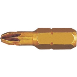 vendita online Bits con att.esag.1/4 din 3126 c 6,3 per avvit.e trapani a croce pozidriv gr 2; punta assottigliata Bits - Inserti Witte