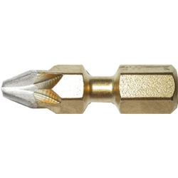 vendita online Bits diamantato rivestimento tin con att. esagonale 1/4 bitflex per avvitatori e trapani a croce pozidriv Bits - Inserti Witte