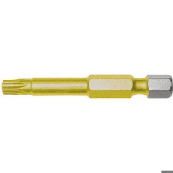 vendita online Inserti con att. esag. 1/4 din 3126 e 6,3 per avvitatori e trapani torx; rivest. tin giallo Bits - Inserti Witte