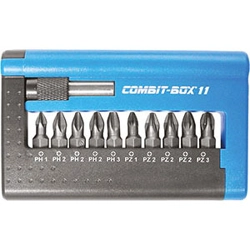 vendita online Bits attacco 1/4" din 3126 c 6,3 in combit-box in assortimento Bits - Inserti Witte