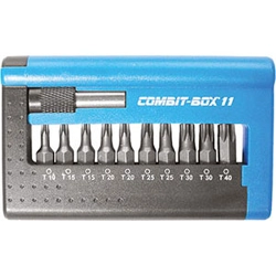 vendita online Bits attacco 1/4" din 3126 c 6,3 in combit-box in assortimento Bits - Inserti Witte