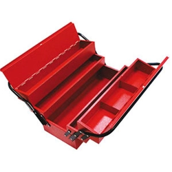 vendita online Cassette portautensili in lamiera 5 scomparti Cassette Porta Attrezzi Gedore Red