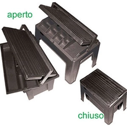 vendita online Cassette portautensili in polipropilene a sgabello Cassette Porta Attrezzi Sicutool